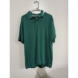 Walter Hagen Performance II Birdseye‎ Athletic Fit Polo Aqua Mens Size XL NEW